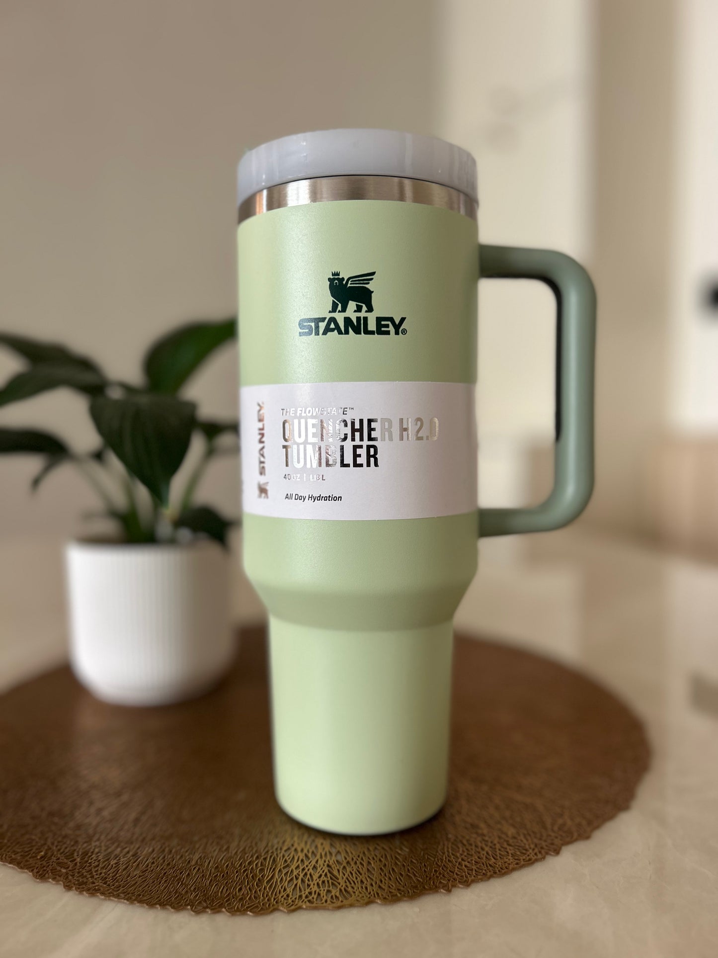 Stanley Quencher H2.0 1200 ML Insulated Tumbler with Flow state Lid & Straw – Double Wall Stainless Steel